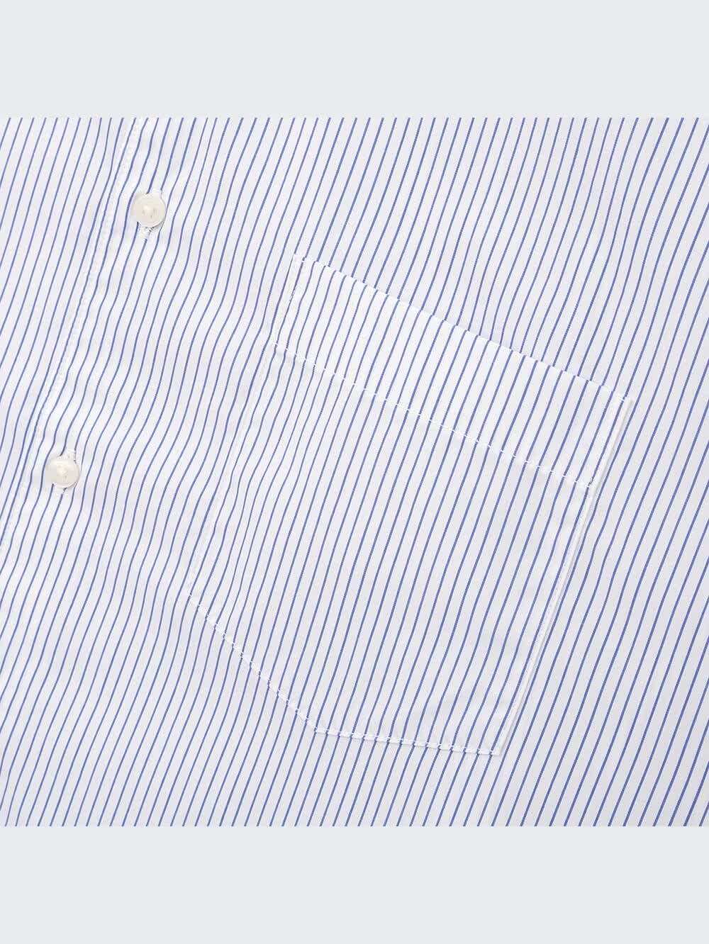 ユニクロ公式 | エクストラファインコットンブロードストライプシャツ