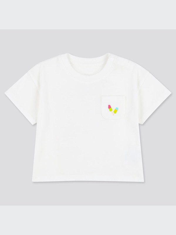 クルーネックT（ポケツキ・半袖）