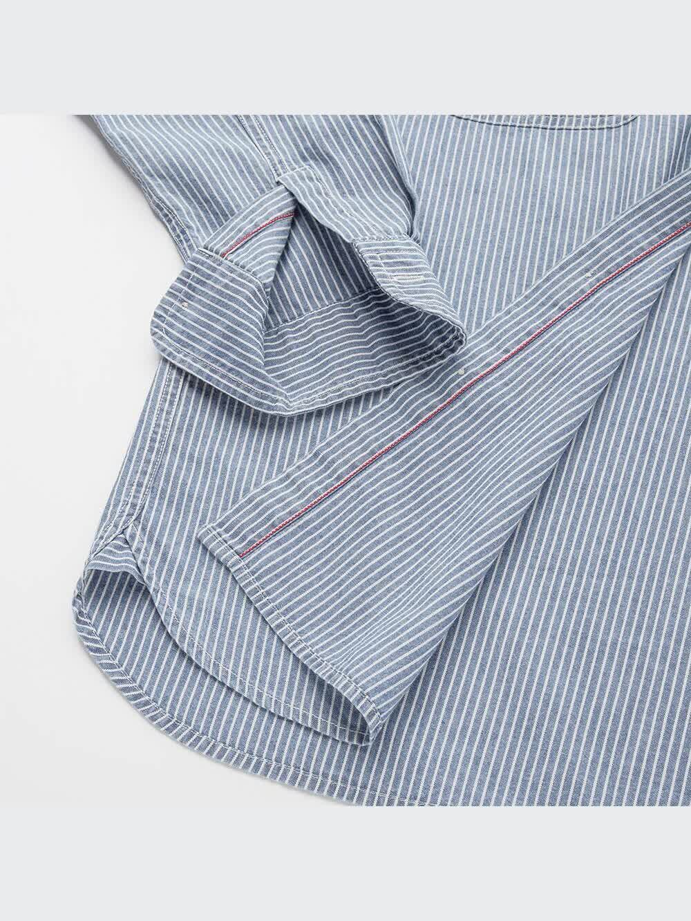 ユニクロ UNIQLO オーバーサイズワークシャツ Lサイズ - メルカリ