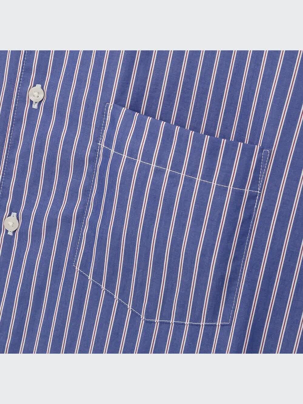 ユニクロ公式 | エクストラファインコットンブロードストライプシャツ