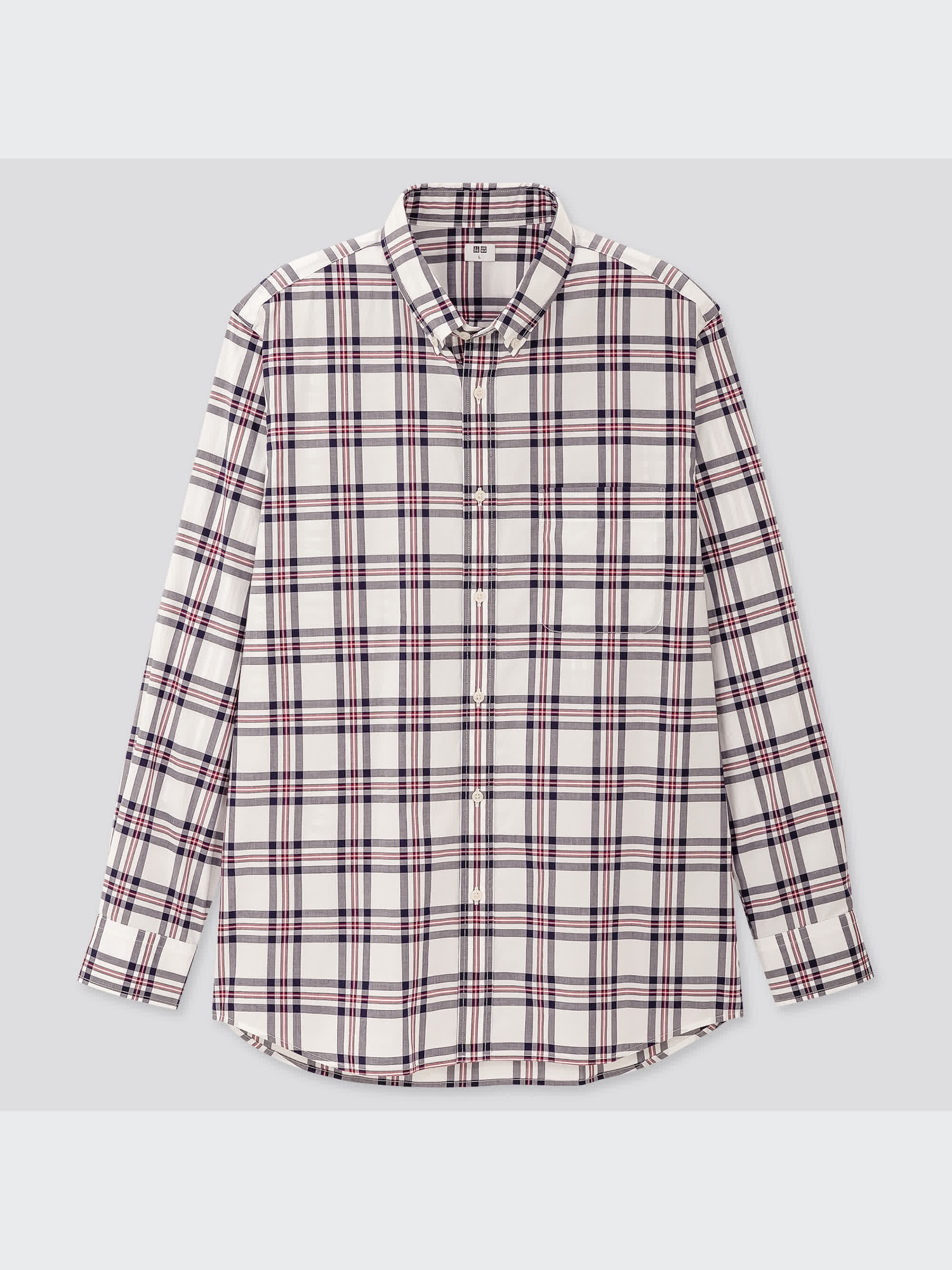 ★確認用★ ユニクロ公式 | エクストラファインコットンブロードチェックシャツ