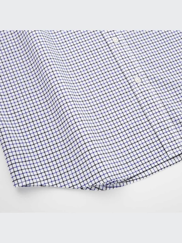 Extra Fine Cotton Broadcloth Short Sleeve Shirt