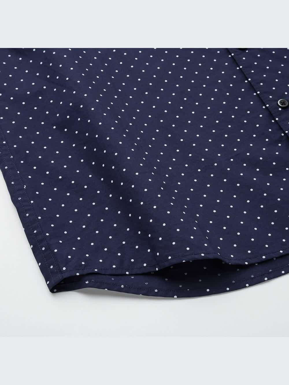 思う壺 ユニクロ公式 | エクストラファインコットンブロードプリントシャツ