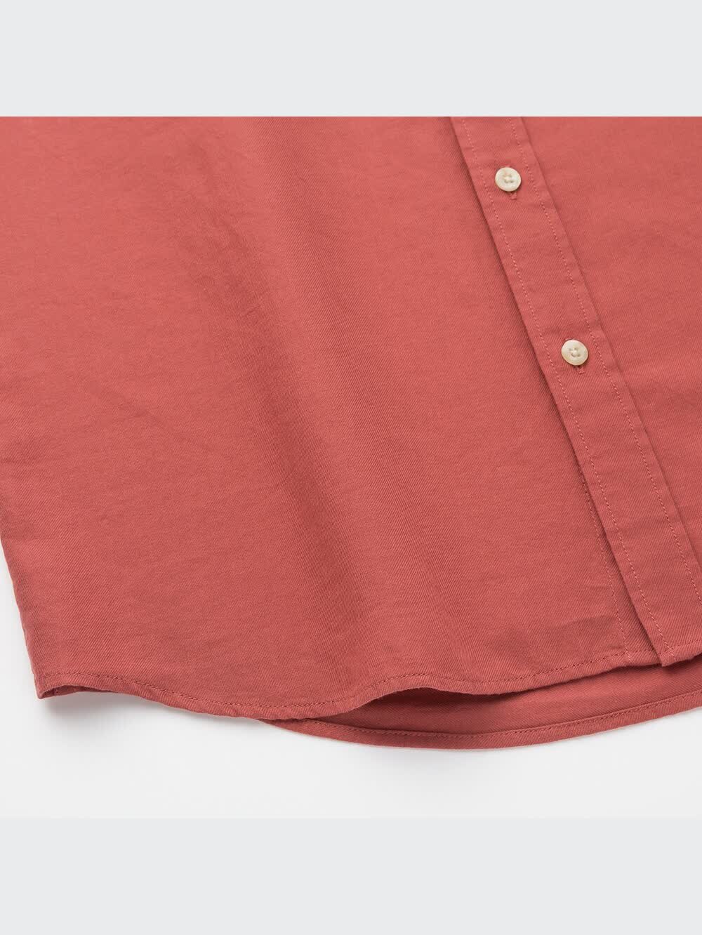 美！29cm！アメリカクロクマ　頭骨 B ユニクロ公式 | ソフトツイルスタンドカラーシャツ（長袖）