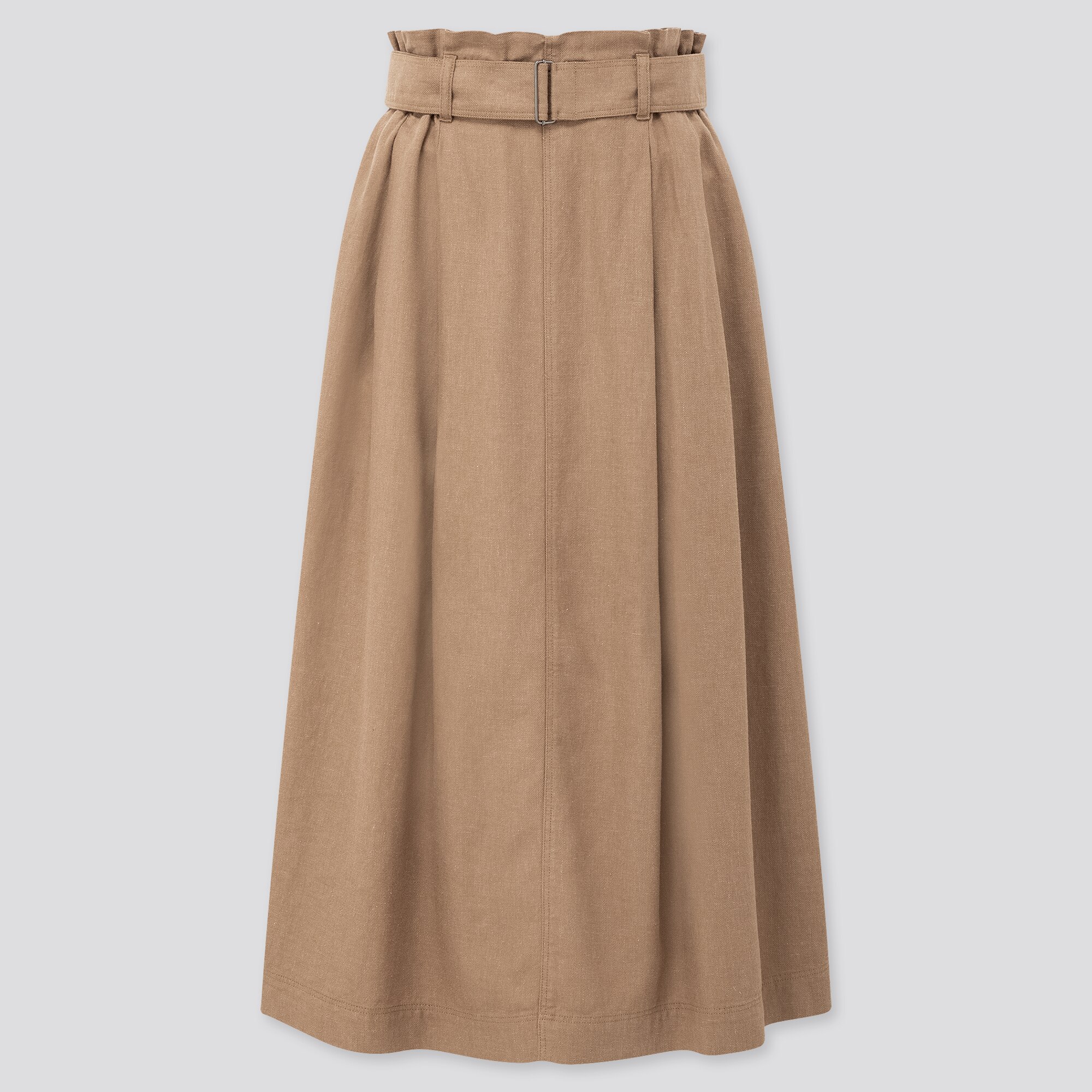 Uniqloのリネンコットンロングスカート 丈標準80 84cm Stylehint