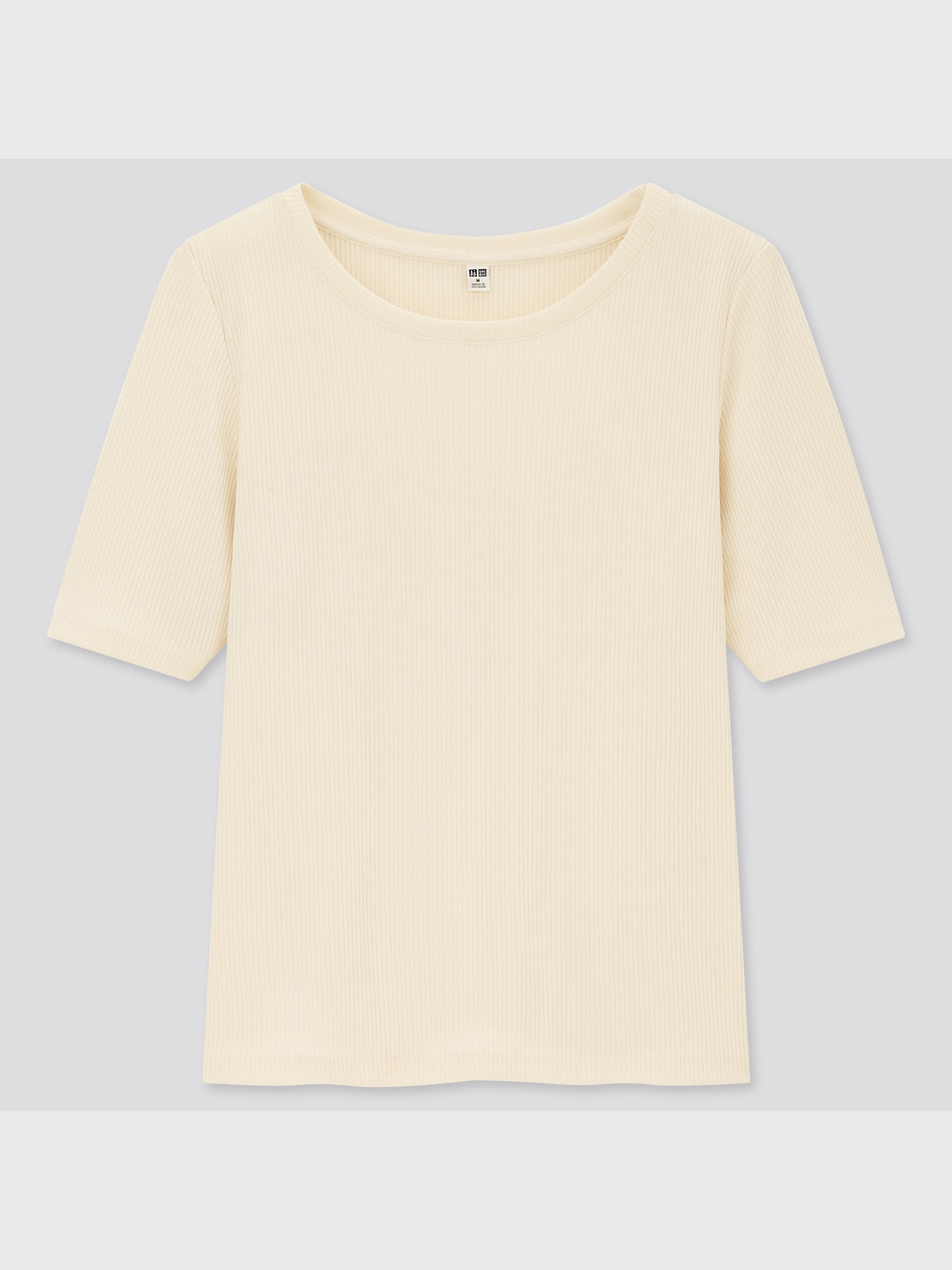 (o^^o)専用となります ユニクロ公式 | リブラウンドネックT（5分袖）