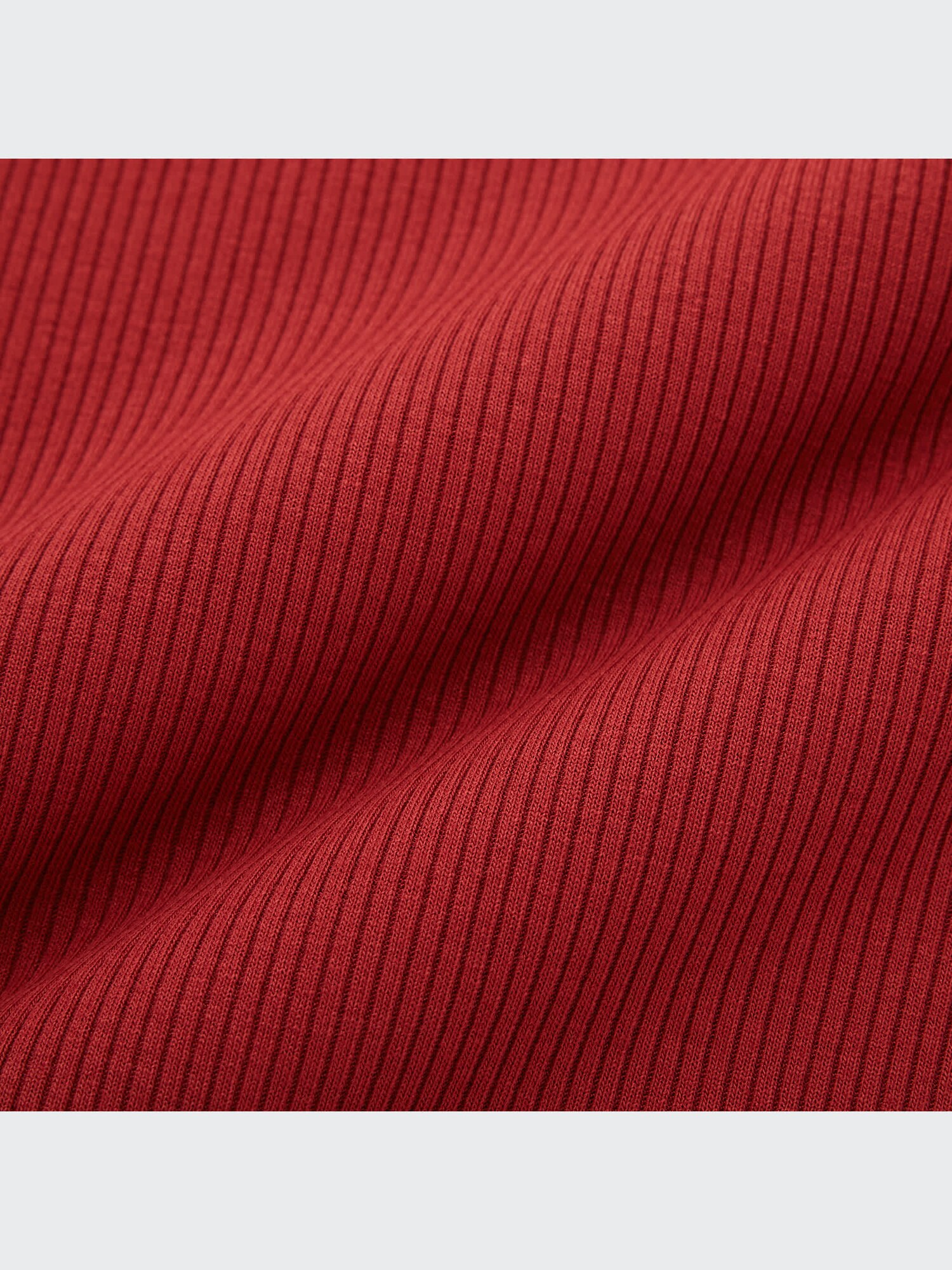 ユニクロ公式 | リブラウンドネックT（5分袖）