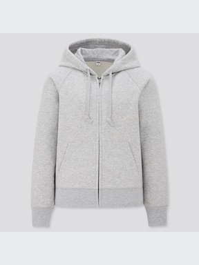 WOMEN'S SWEAT LONG SLEEVE FULL-ZIP HOODIE UNIQLO PH