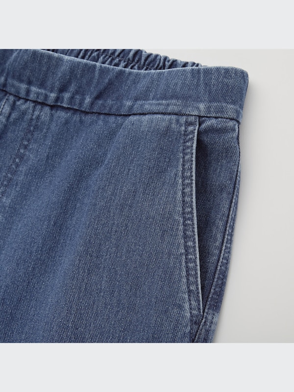 Denim Jersey Pants