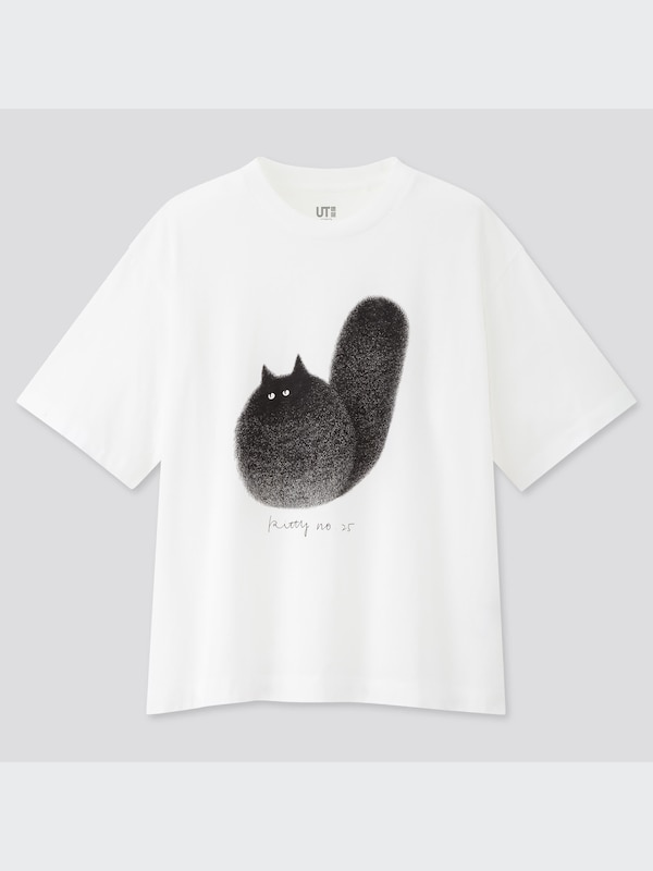 キャッツ・アー・パーフェクト! UT カムウェイ・フォン（半袖・オーバーサイズフィット）