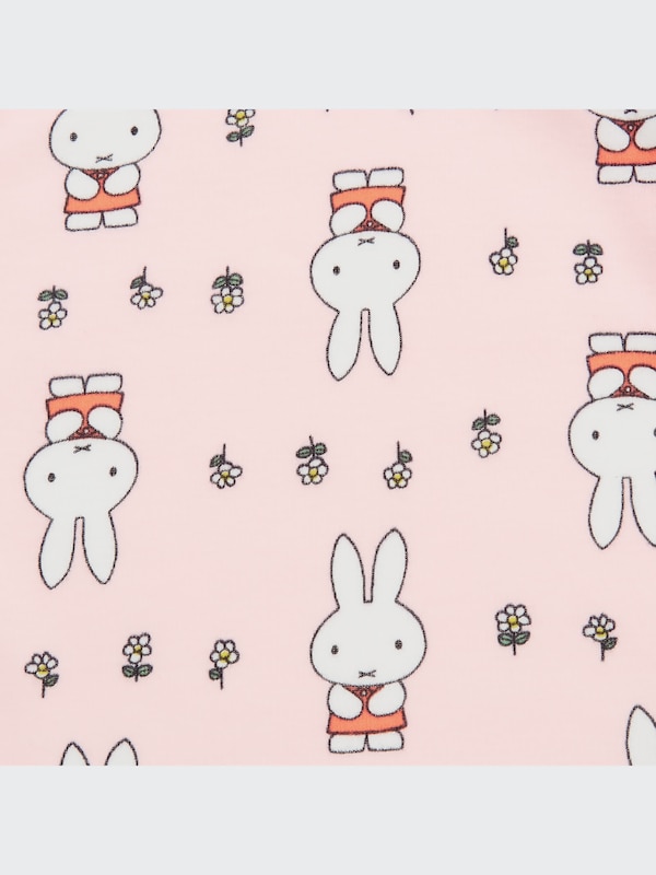 絵本コレクション 2020 秋冬 ボディスーツ ちいさなうさこちゃん（長袖・前開き・2枚組）