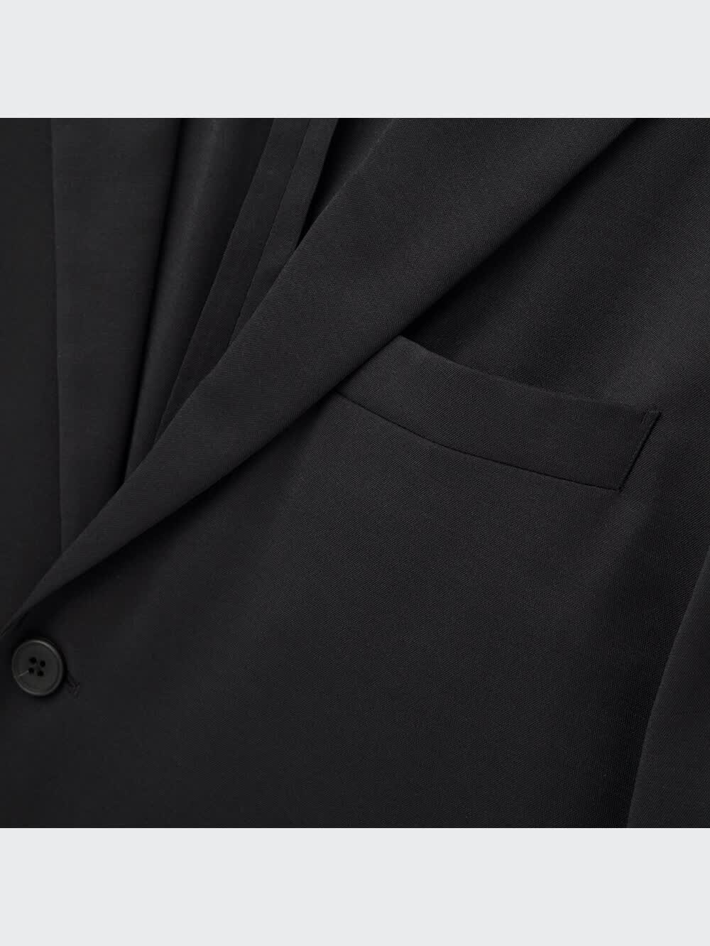 UNIQLOユニクロ　感動ジャケットウールライク　まとめ売り UNIQLO - ユニクロ 感動ジャケット ウールライク グレーの通販