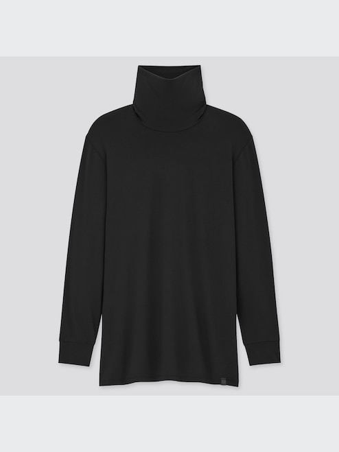 MEN'S HEATTECH EXTRA WARM TURTLE NECK LONG SLEEVE T-SHIRT UNIQLO TH