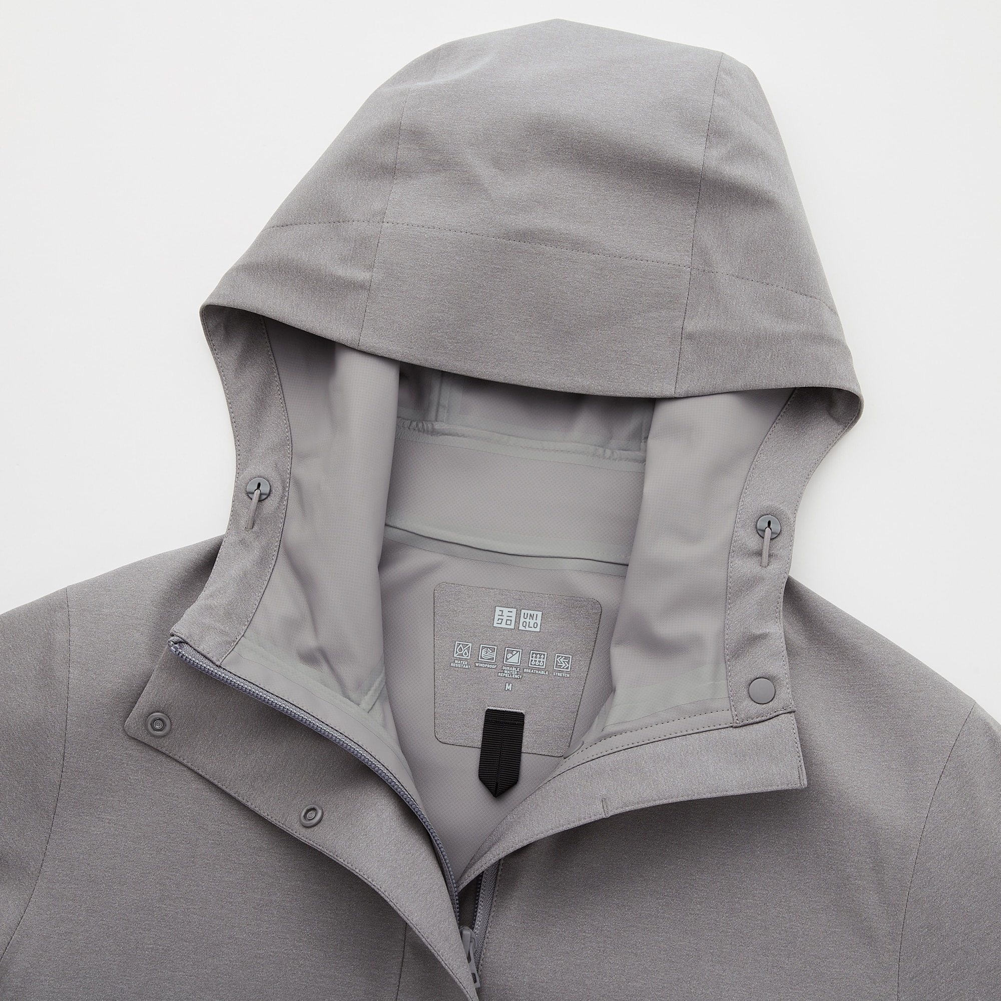 Uniqlo blocktech cheap hooded coat