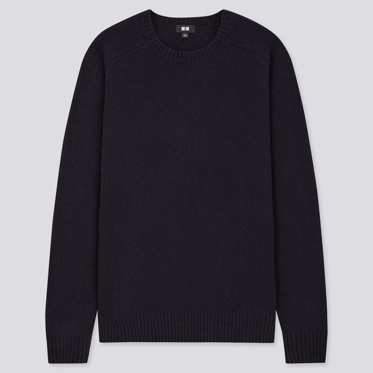 ユニクロ公式 プレミアムラムクルーネックセーター（長袖）