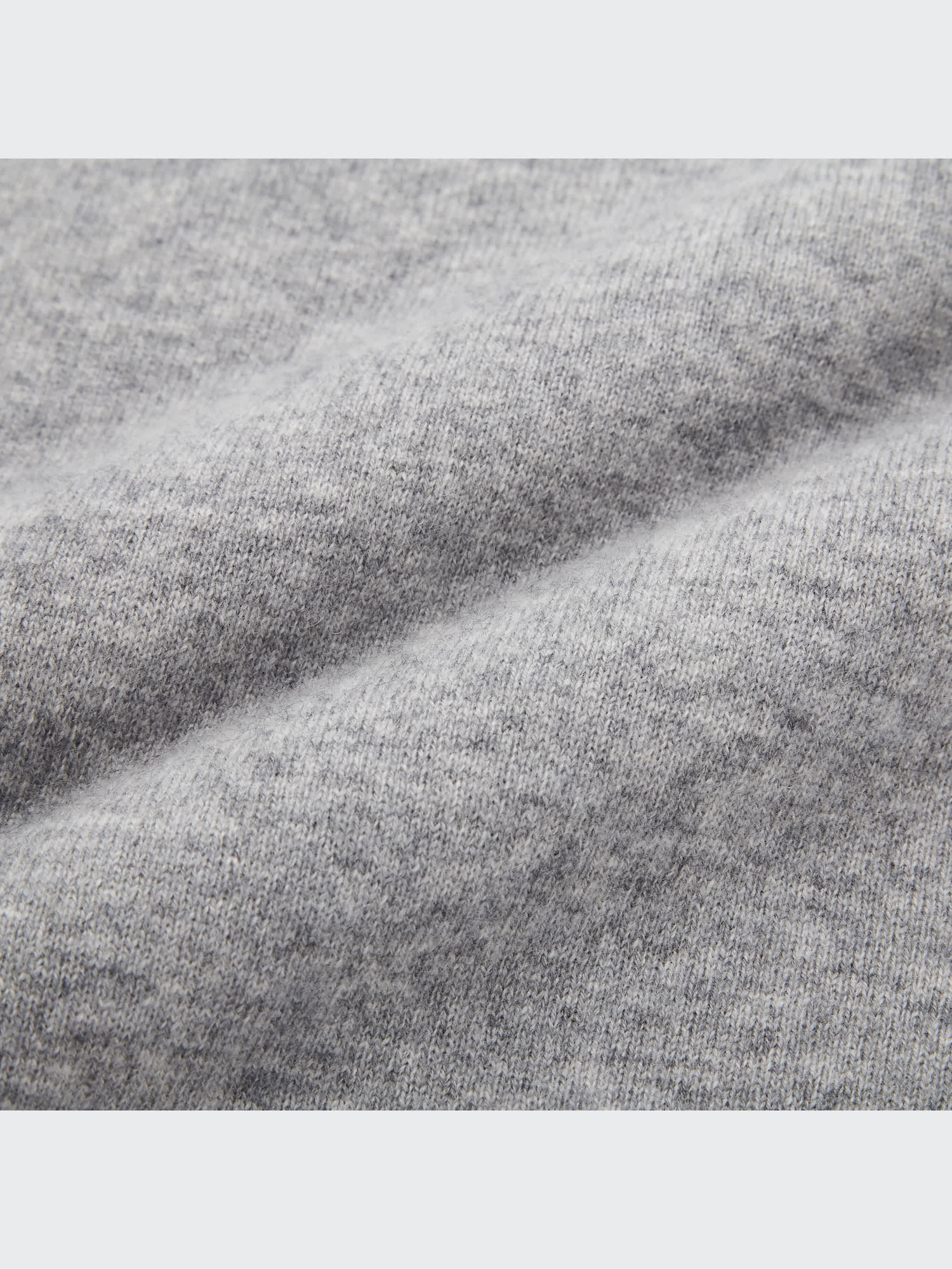UNIQLO カシミヤクルーネックセーター (長袖) Gray 3XL ユニクロ公式 | カシミヤクルーネックセーター（長袖）