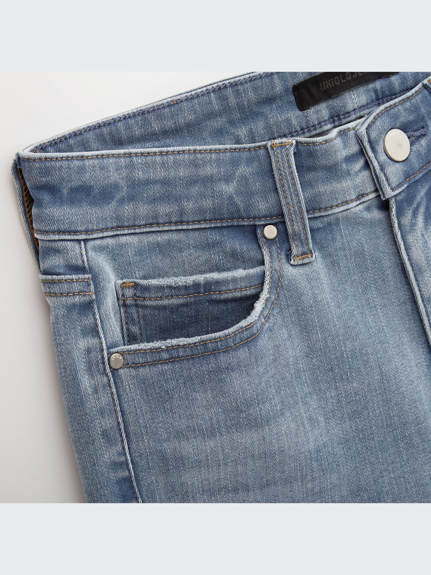 ユニクロ公式 | ウルトラストレッチジーンズ（ダメージ・丈70cm）