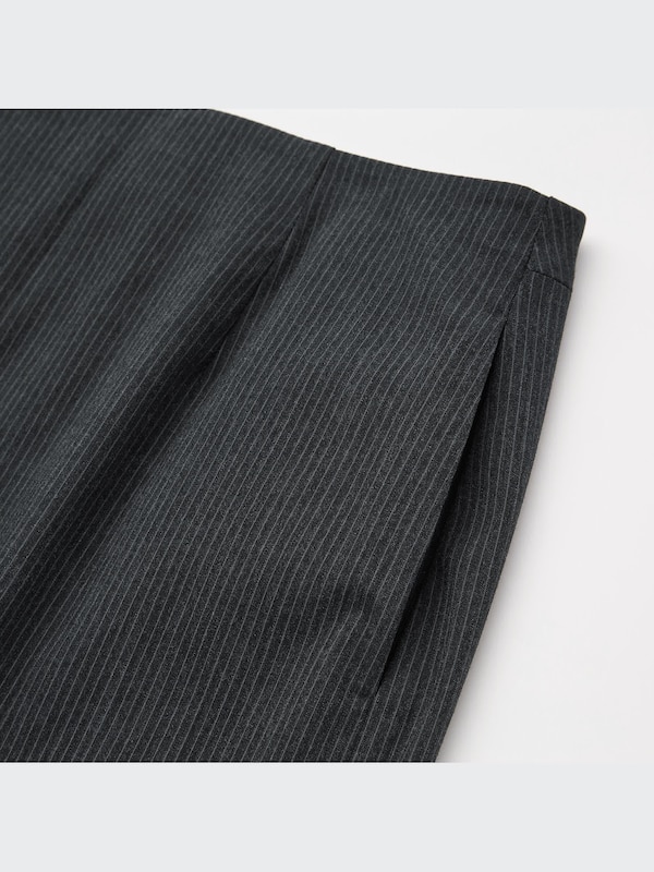 ストレッチスカート（ストライプ・ミドル丈・56～58cm）