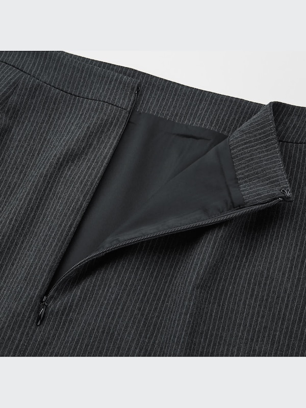 ストレッチスカート（ストライプ・ミドル丈・56～58cm）