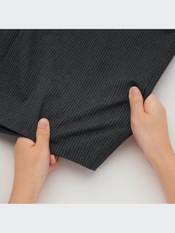 ストレッチスカート（ストライプ・ミドル丈・56～58cm）