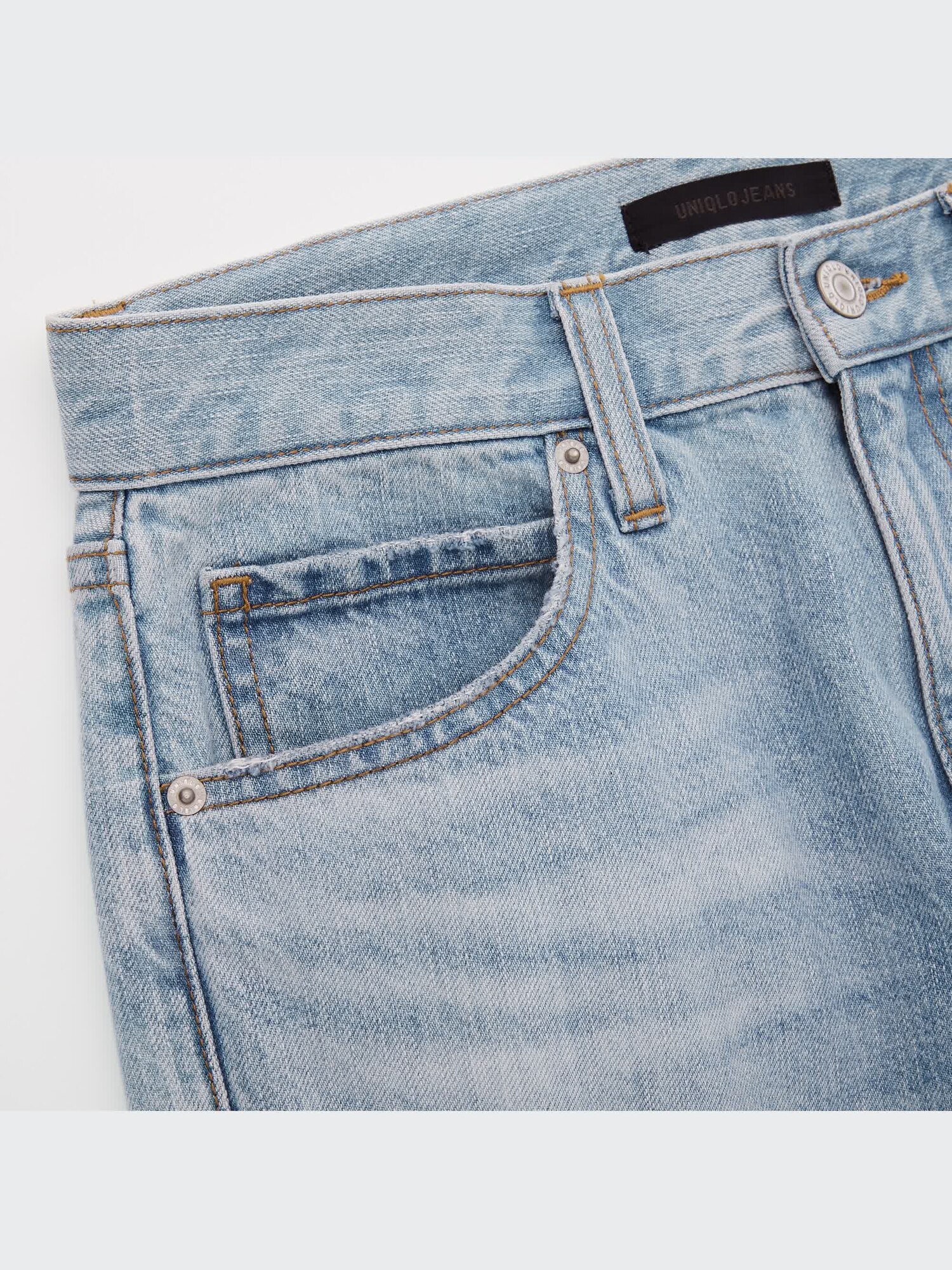 ユニクロ公式 | ボーイフレンドミッドライズアンクルジーンズ（ダメージ）