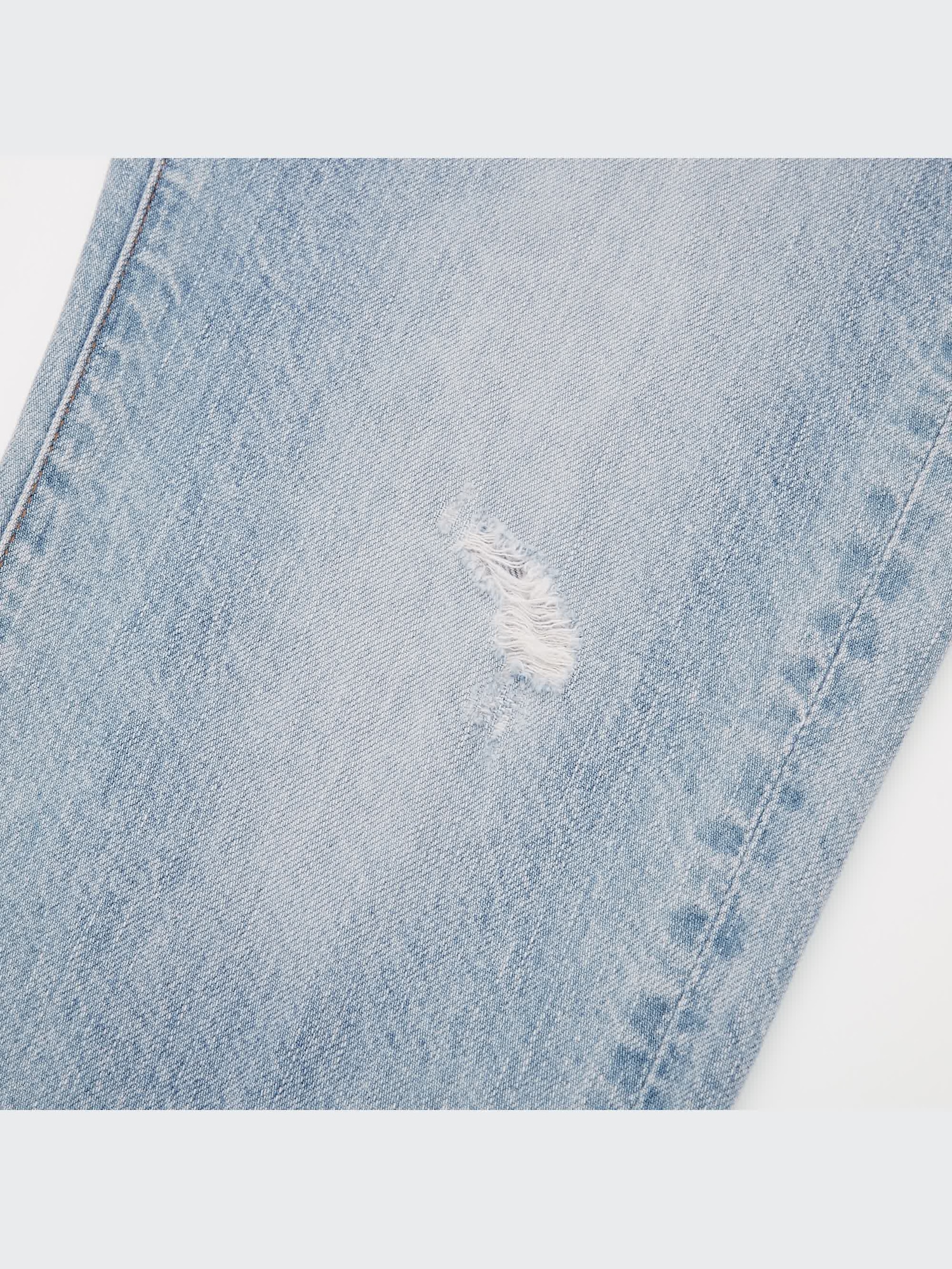 ユニクロ公式 | ボーイフレンドミッドライズアンクルジーンズ（ダメージ）