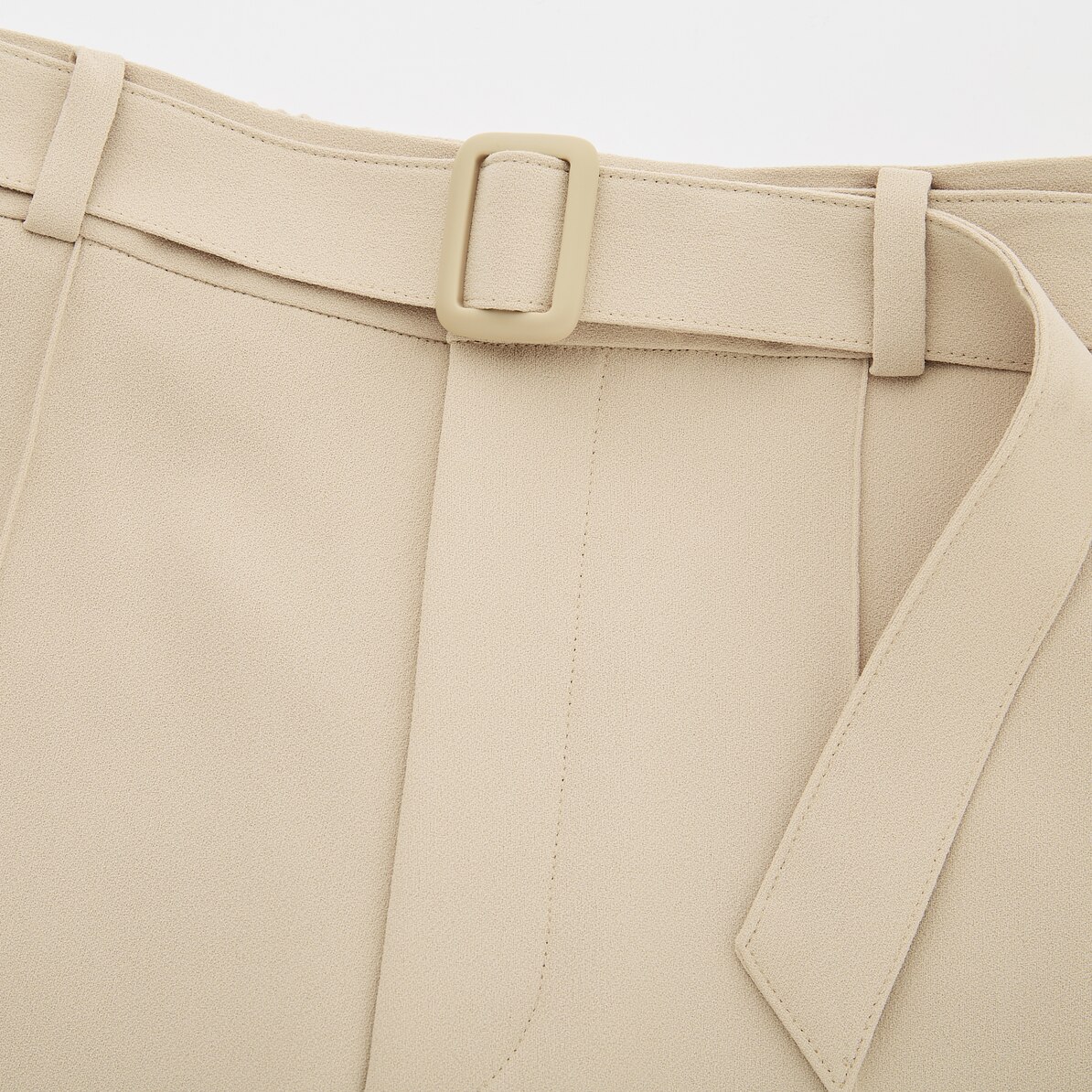ベルテッドドレープワイドストレートパンツ 丈標準68 70cm Women ユニクロ ベルテッドドレープワイドストレートパンツ 丈標準68 70cm Women ユニクロ