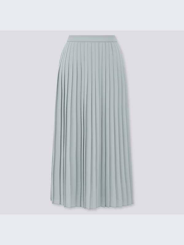 シフォンプリーツロングスカート（丈標準80～84cm）