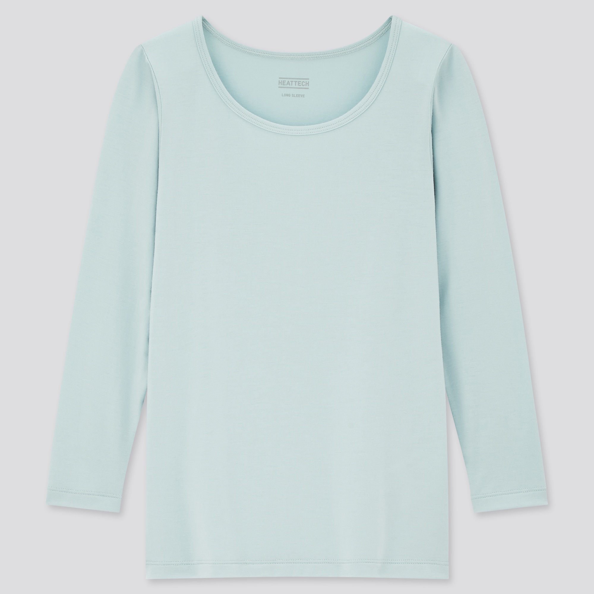 KIDS HEATTECH SCOOP NECK LONG SLEEVE T 