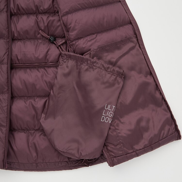 Uniqlo ユニクロ M On2706 インナーダウン ウルトラライトダウン グレー ゴルフ ダウンベスト レディース 登山 釣り 正規品直輸入 ウルトラライトダウン