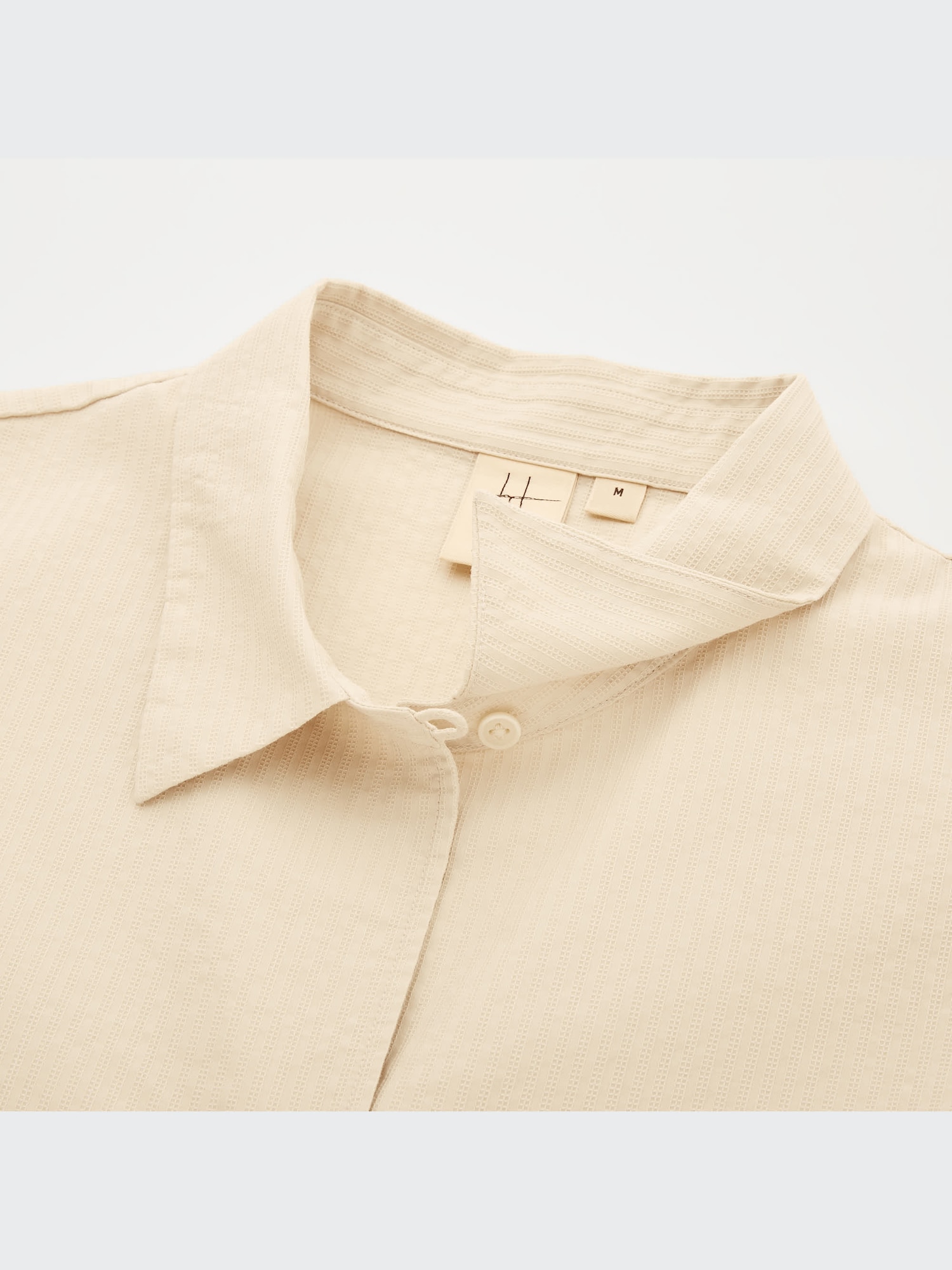 ユニクロ公式 | コットンドビーシャツ（5分袖）