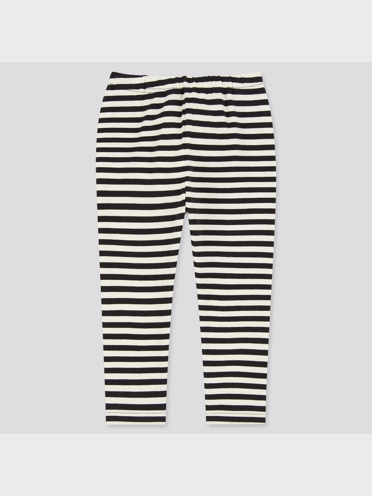 ユニクロ公式 | レギンス（レギュラーフィット・ボーダー・10分丈）