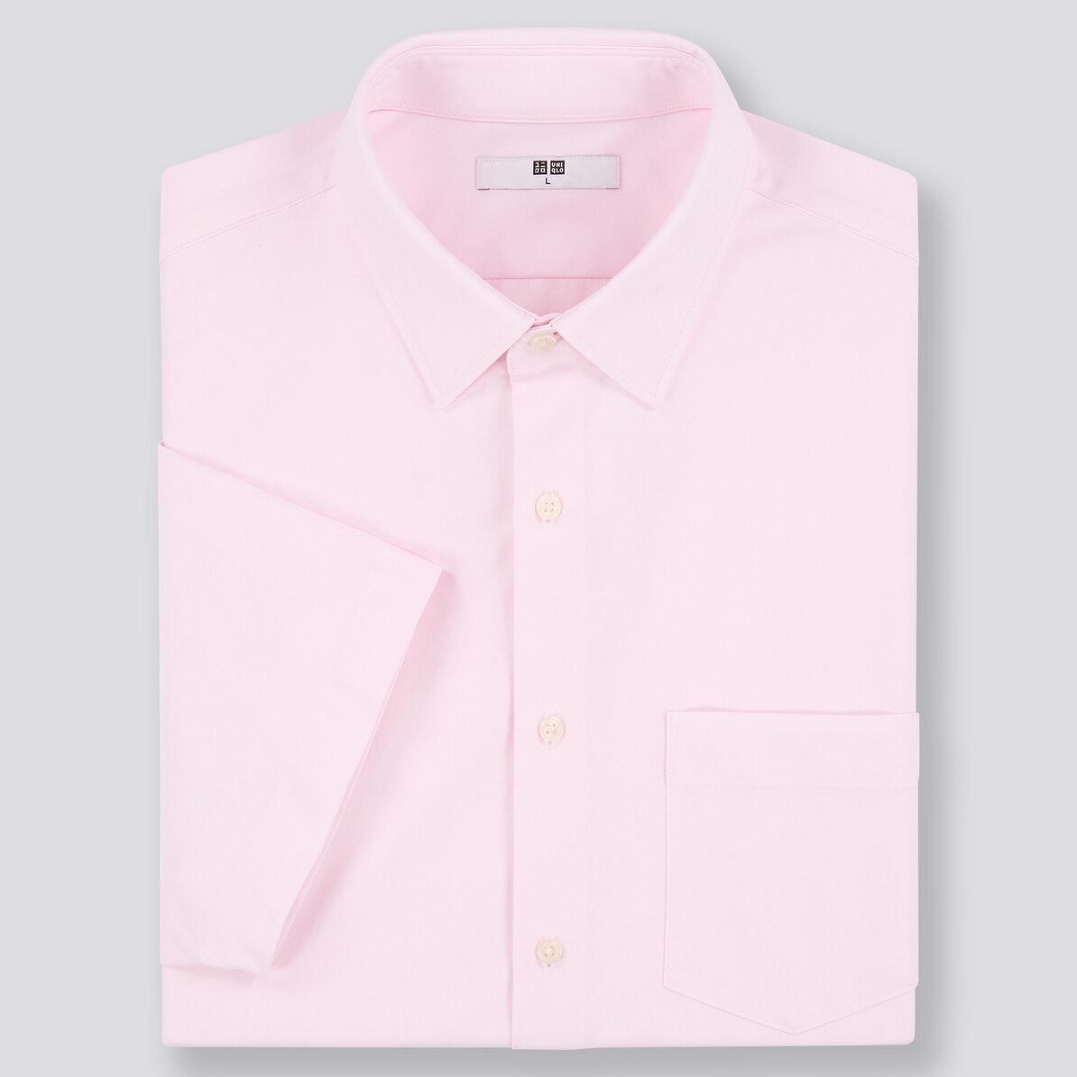 ドライイージーケアコンフォートシャツ レギュラーカラー 半袖 Men ユニクロ