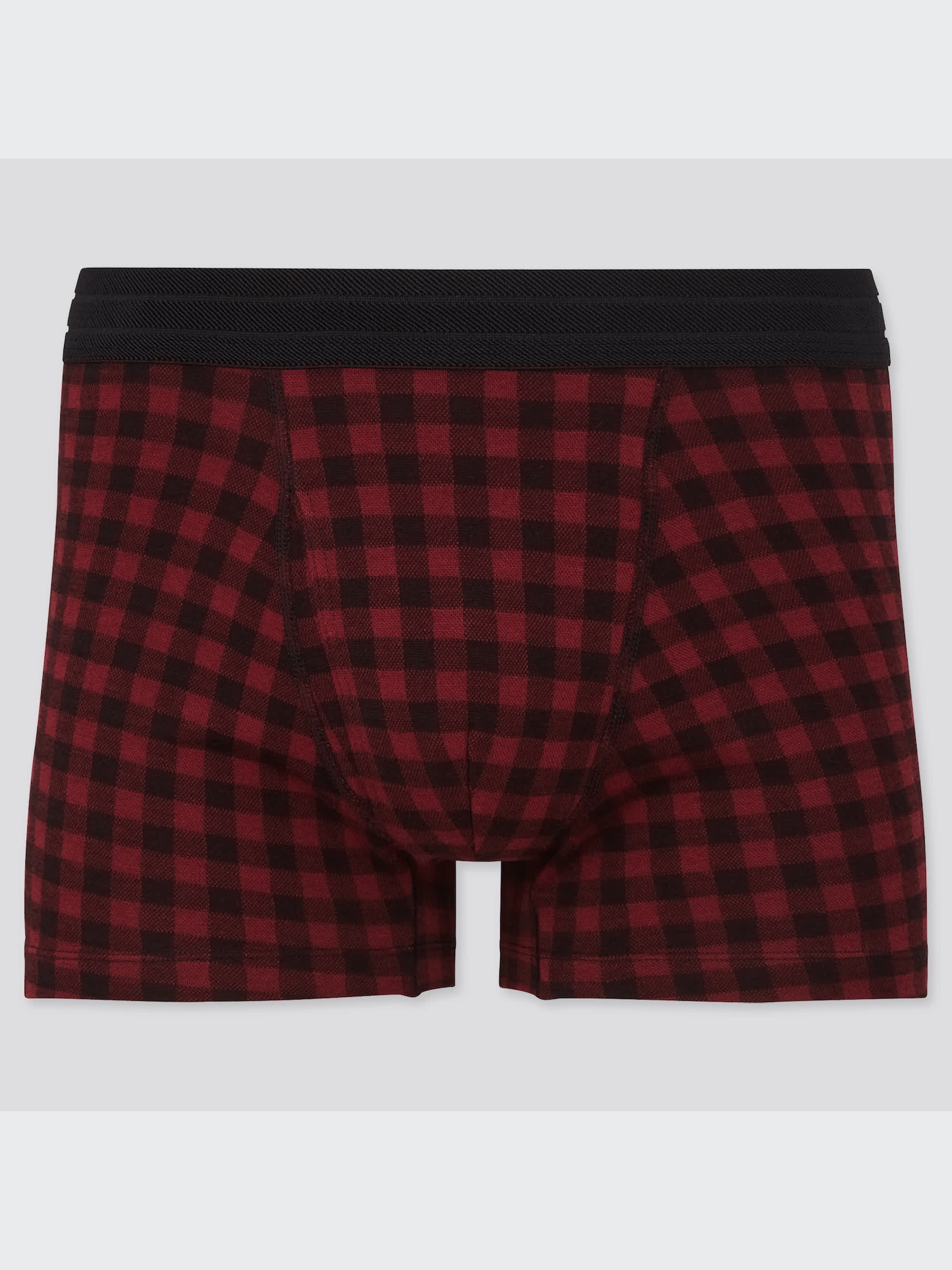 ユニクロ公式 | スーピマコットンボクサーブリーフ（チェック・前開き）