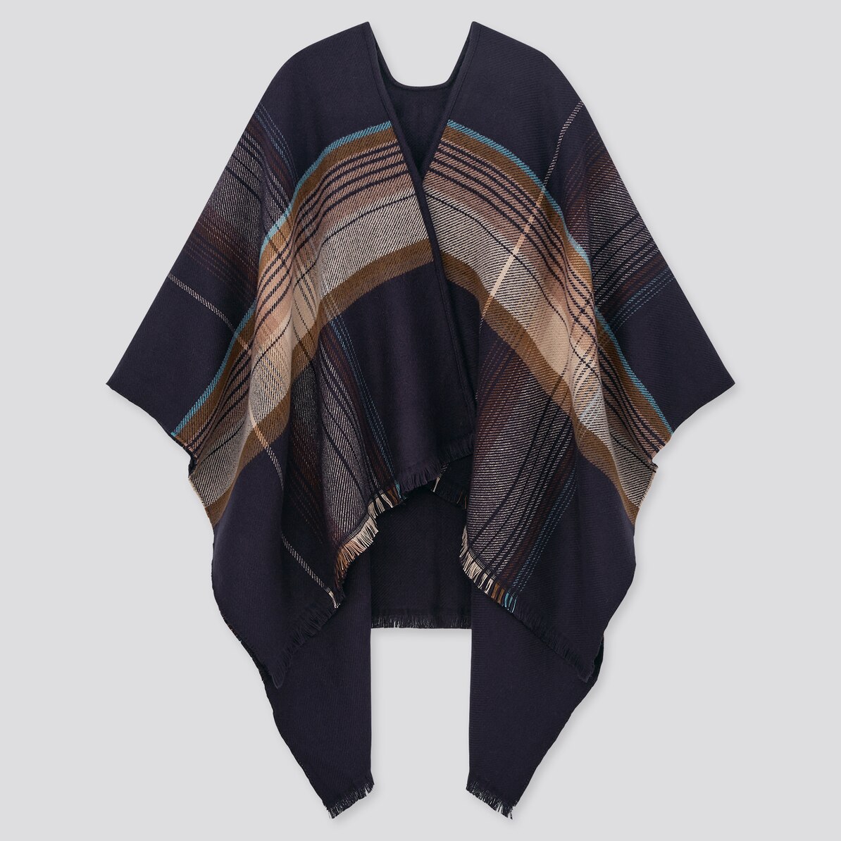 2wayストール ビッグチェック 男女兼用 ユニクロ