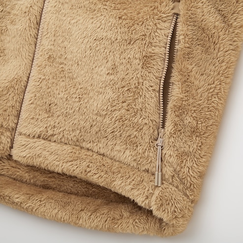 UNIQLO Windproof Fluffy Yarn Fleece Full-Zip Hoodie (2021 Edition)
