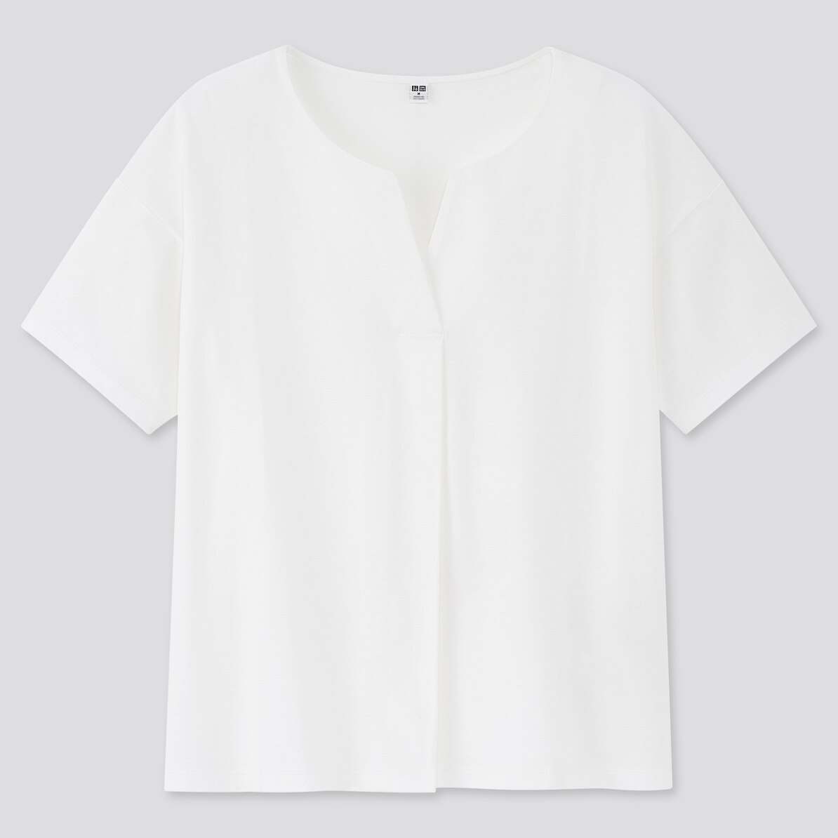 マーセライズコットンキーネックt 半袖 Women ユニクロ