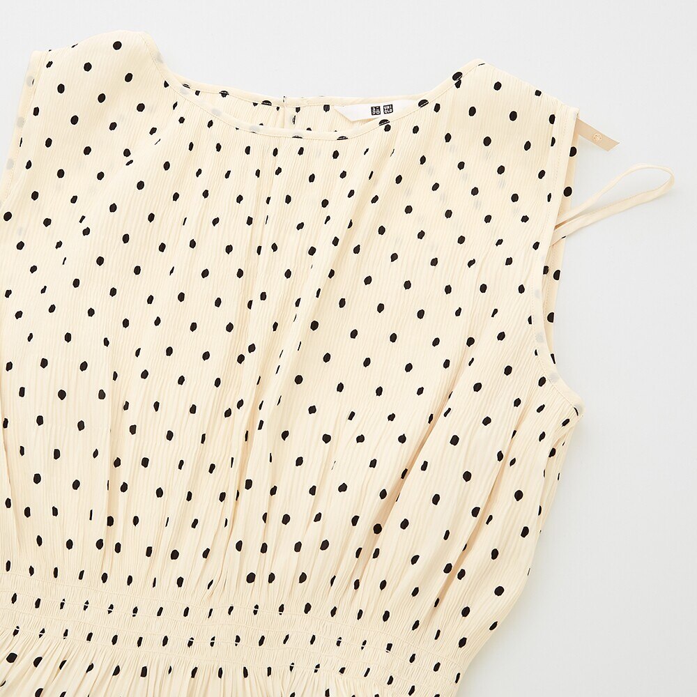 プリントシャーリングワンピース ノースリーブ Women ユニクロ