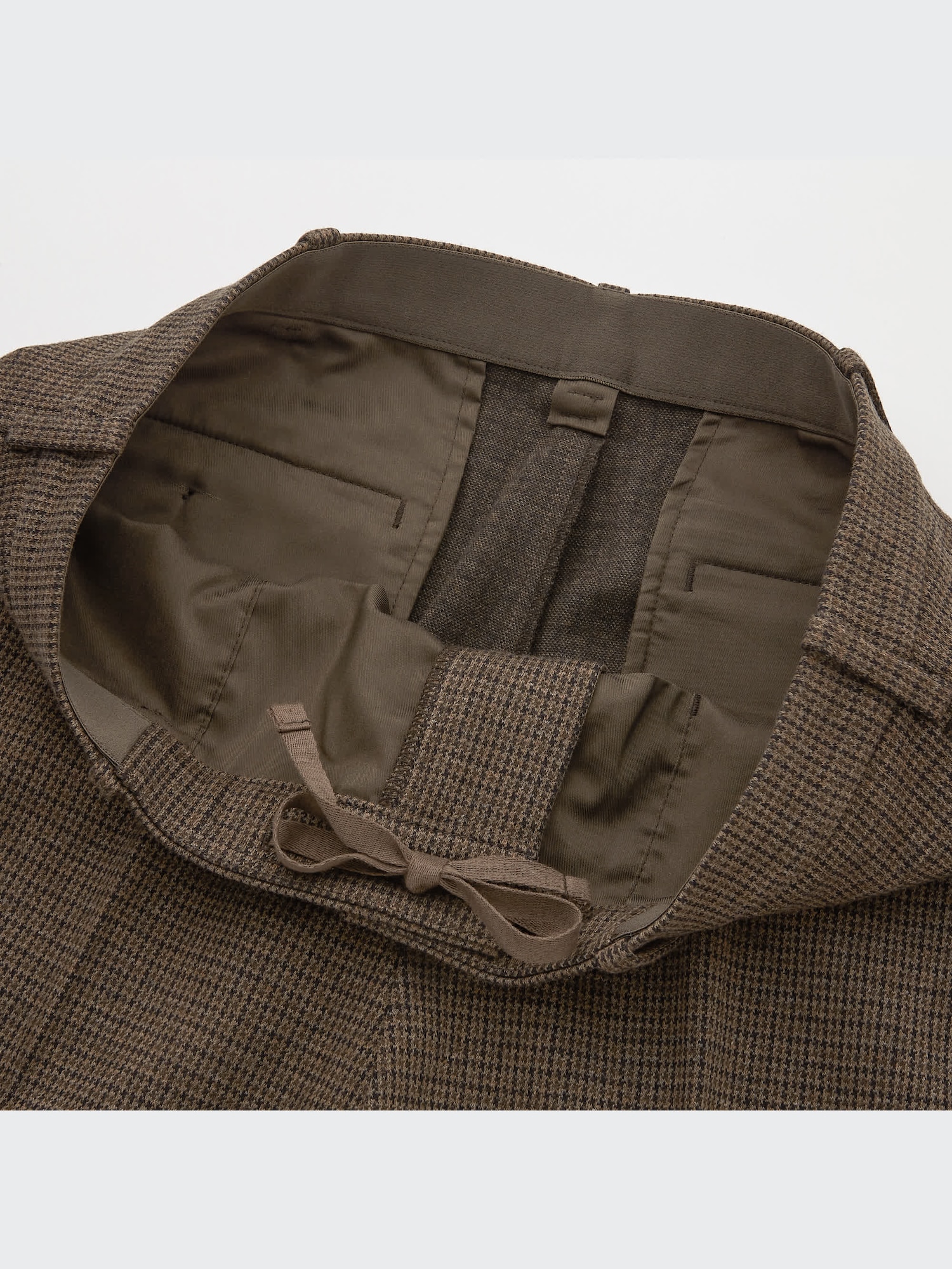 土手をかけおりよう! ユニクロ公式 | スマートアンクルパンツ（グレンチェック・丈長め76cm