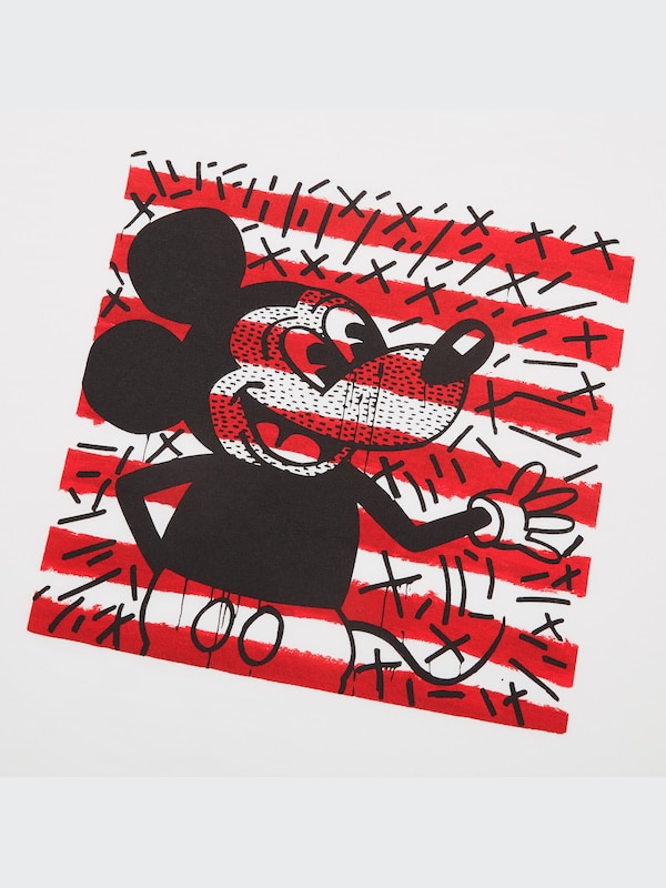 ミッキーマウス × キース・へリング UT（グラフィックTシャツ・半袖）