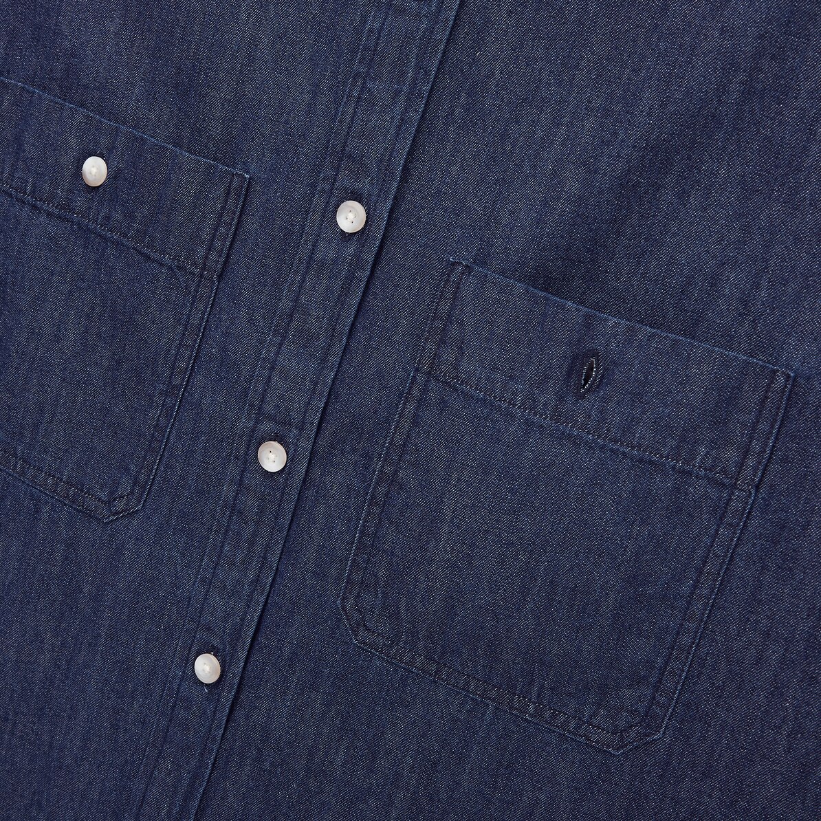 デニムオーバーサイズシャツ 長袖 Women ユニクロ