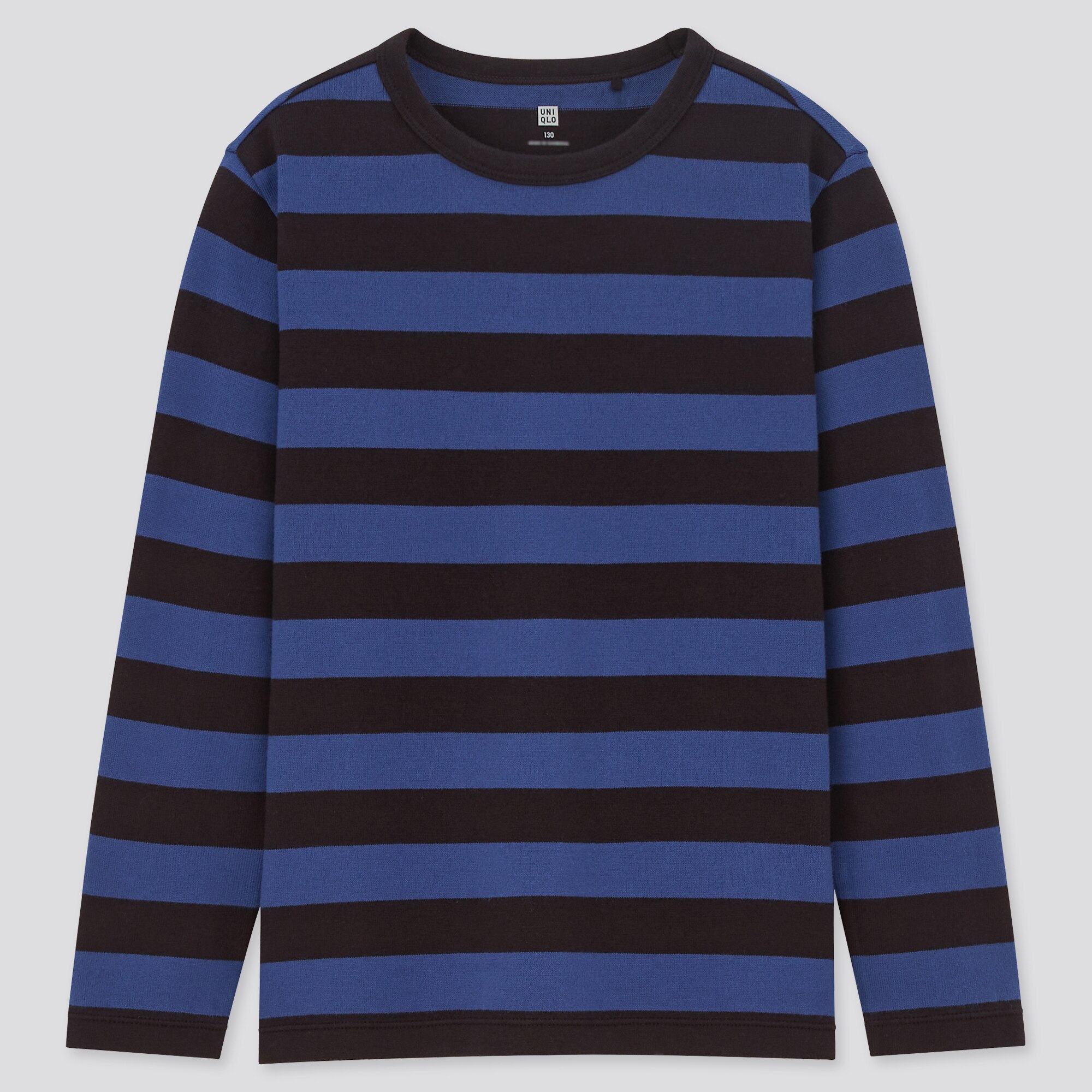 striped crew neck shirt