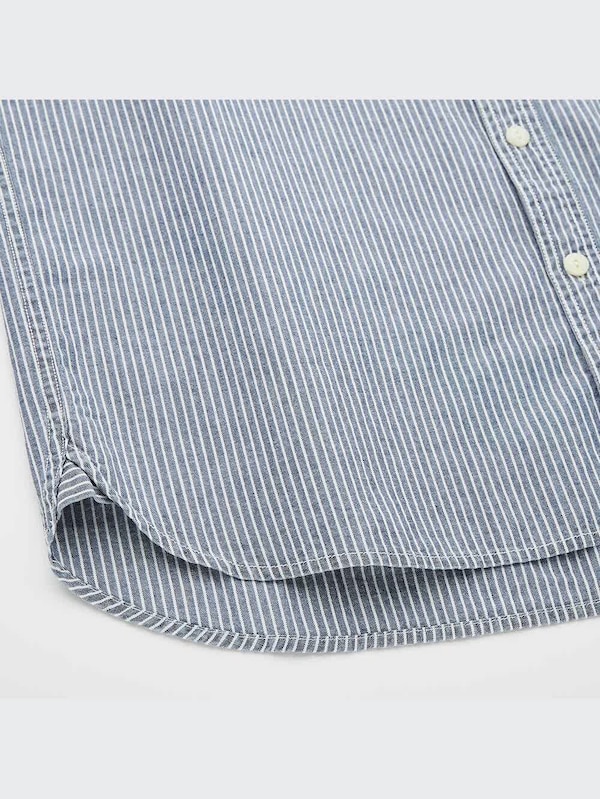 ヒッコリーワークシャツ（長袖）