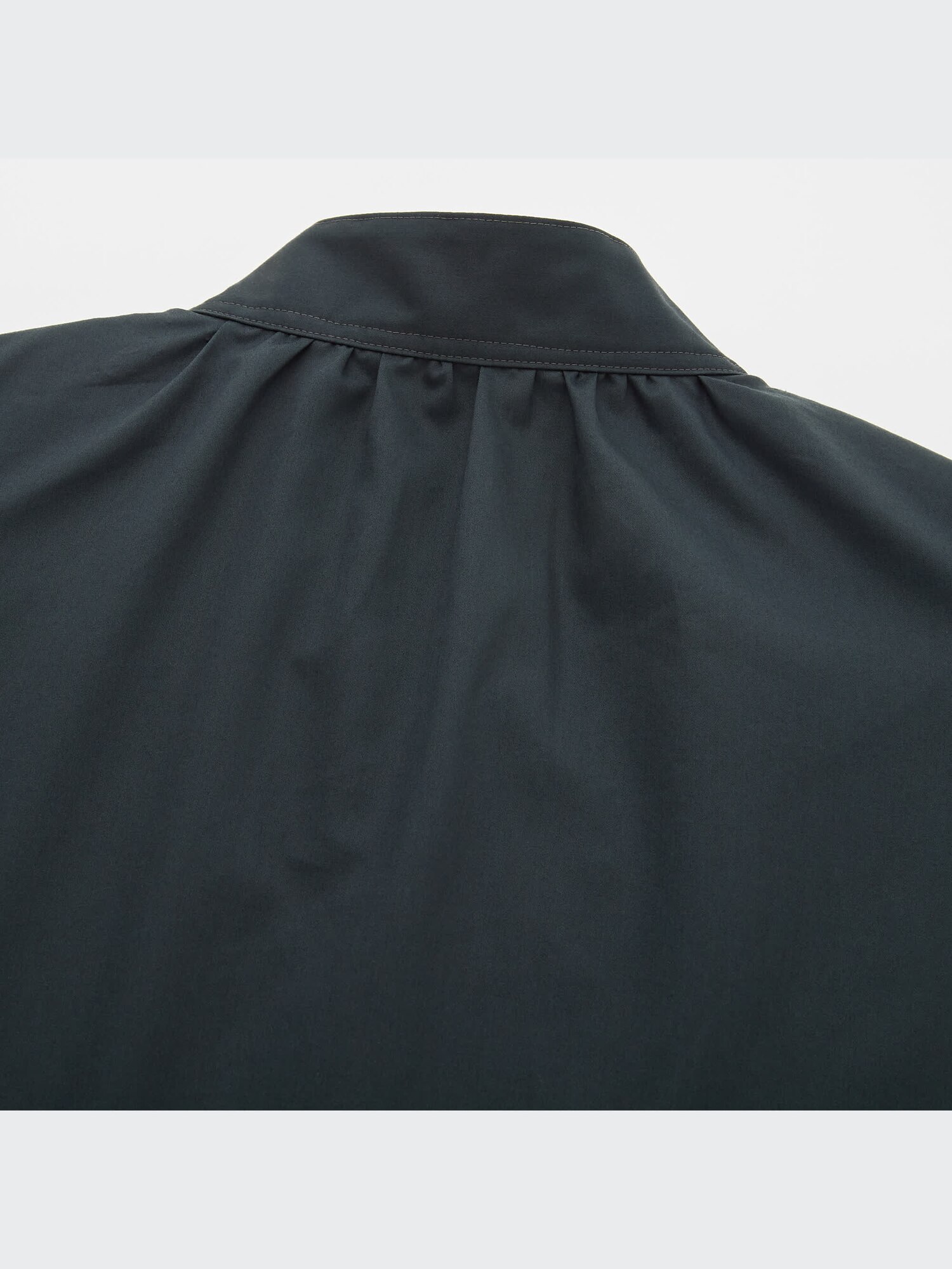YU☆さま　専用です ユニクロ公式 | コットンサテンスタンドカラーシャツ（長袖）
