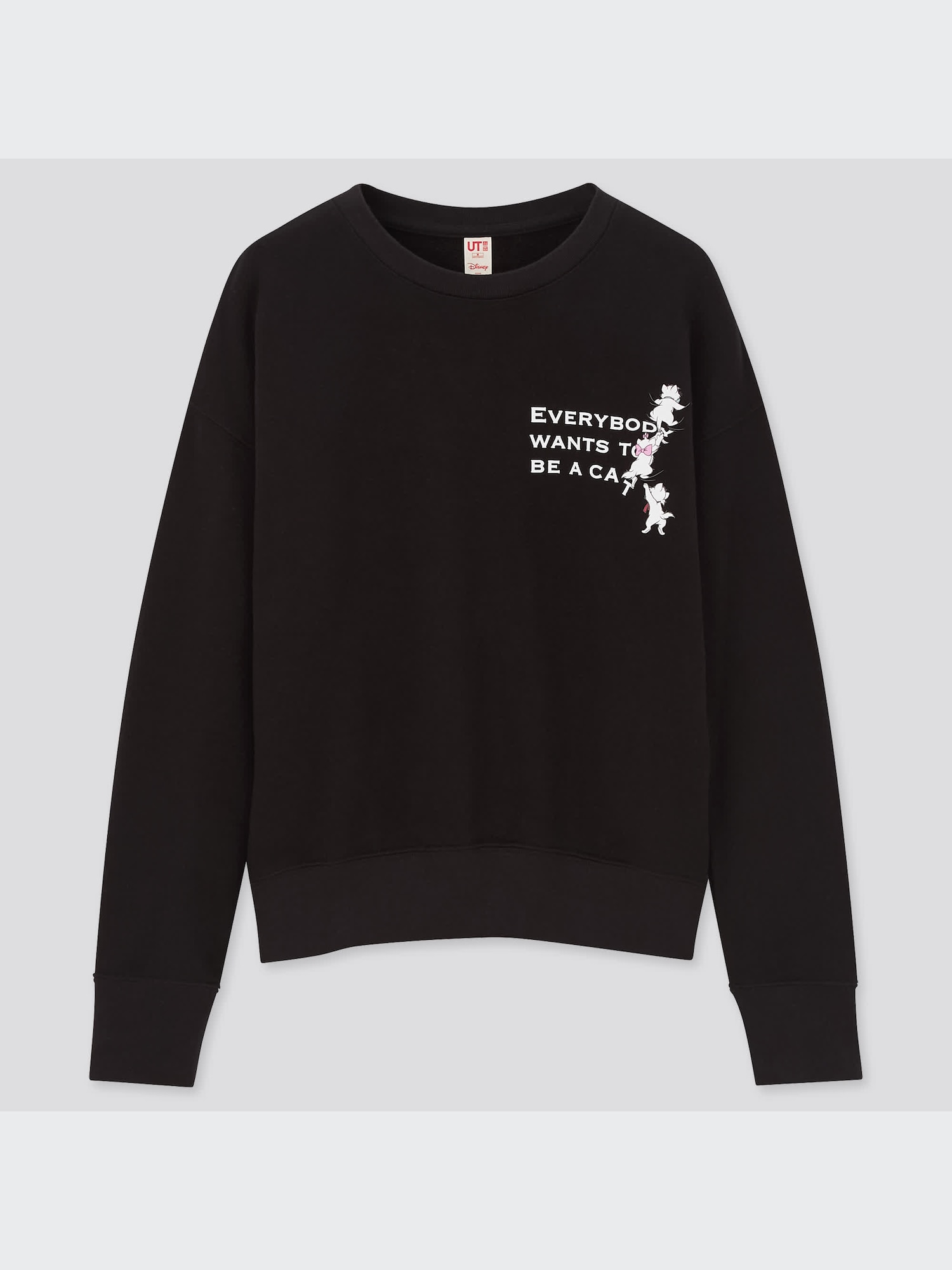 パリディズニー公式 裏起毛トレーナー マリーちゃんトレーナー