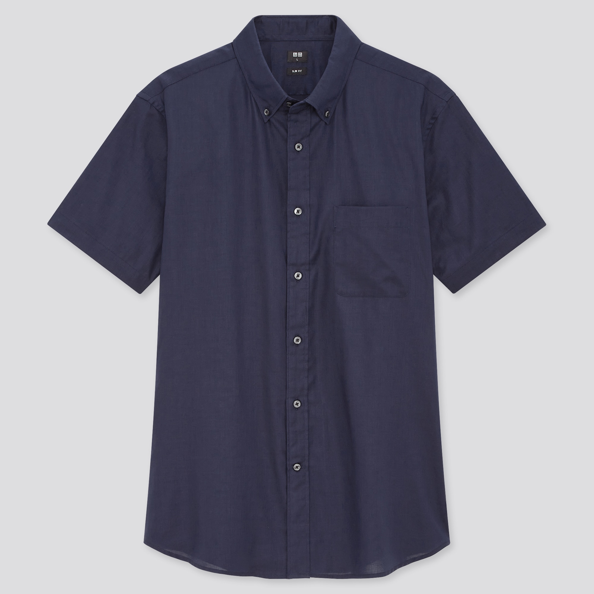 Uniqlo short sleeve sale button down