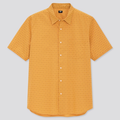 uniqlo yellow shirt