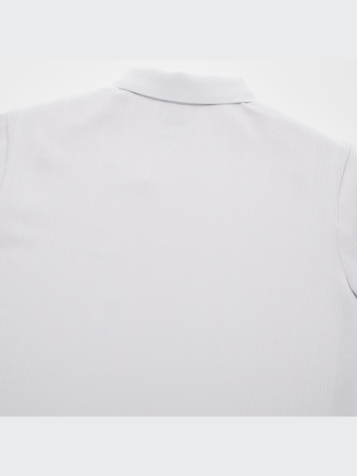 UNIQLO RF ドライ 20WB ホワイト ポロシャツとパンツセット UNIQLO（ユニクロ）の「MEN ドライシャツカラーポロシャツ