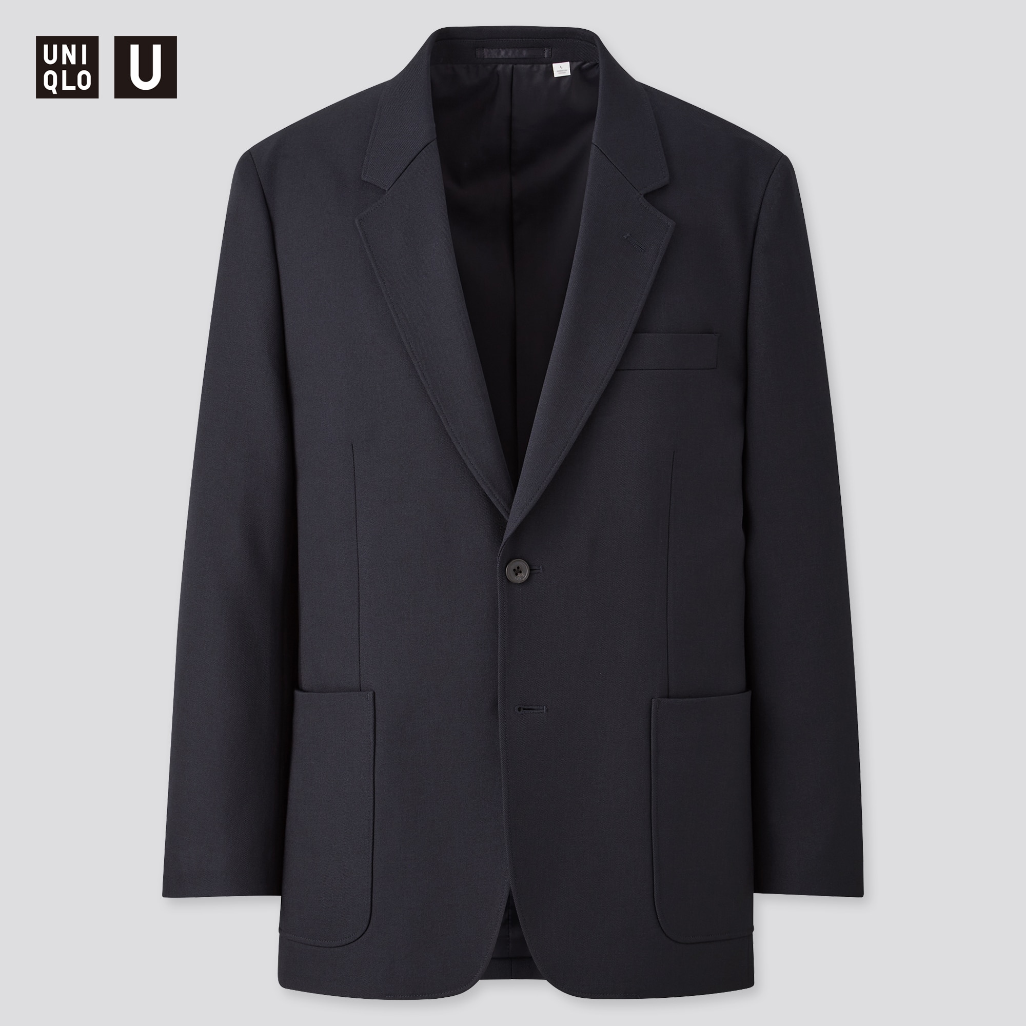 UNIQLO U テーラードジャケット ダークグレー S | munchercruncher.com