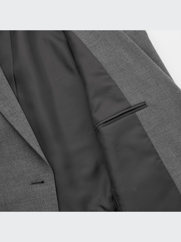 ストレッチテーラードジャケット（無地・ストライプ・1つボタン・ロング丈）21年春夏モデル